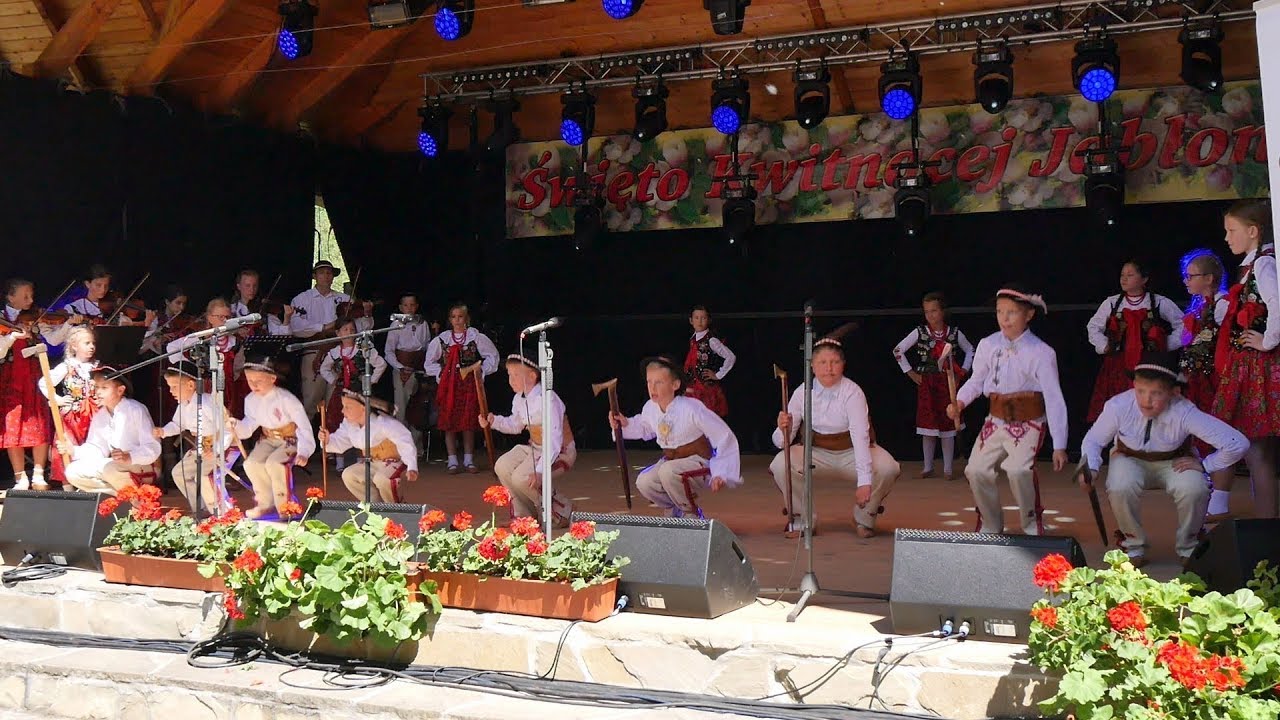 Święto Kwitnącej Jabłoni - Łącko 2018 - Mali Maszkowianie