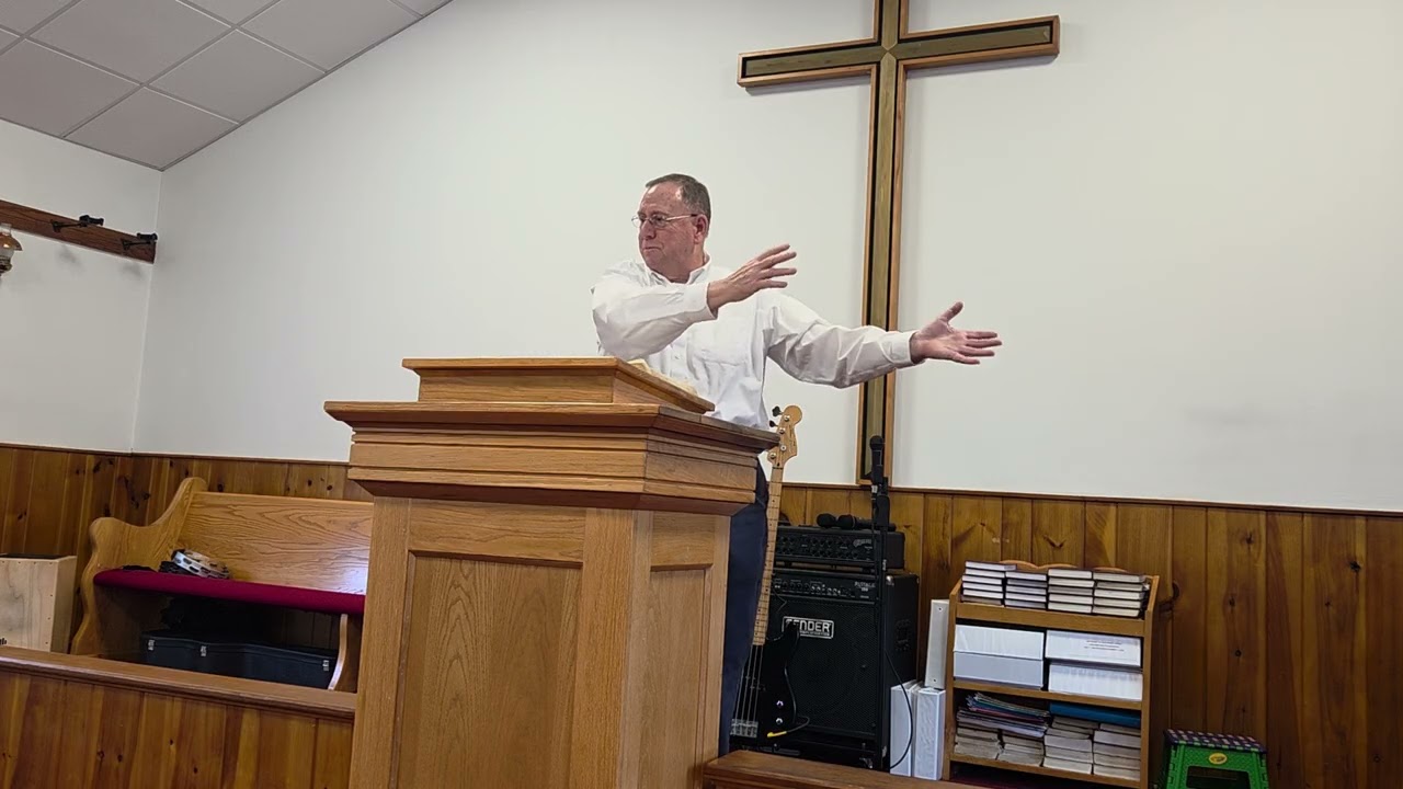Ronnie teaching Sunday morning 1-18
