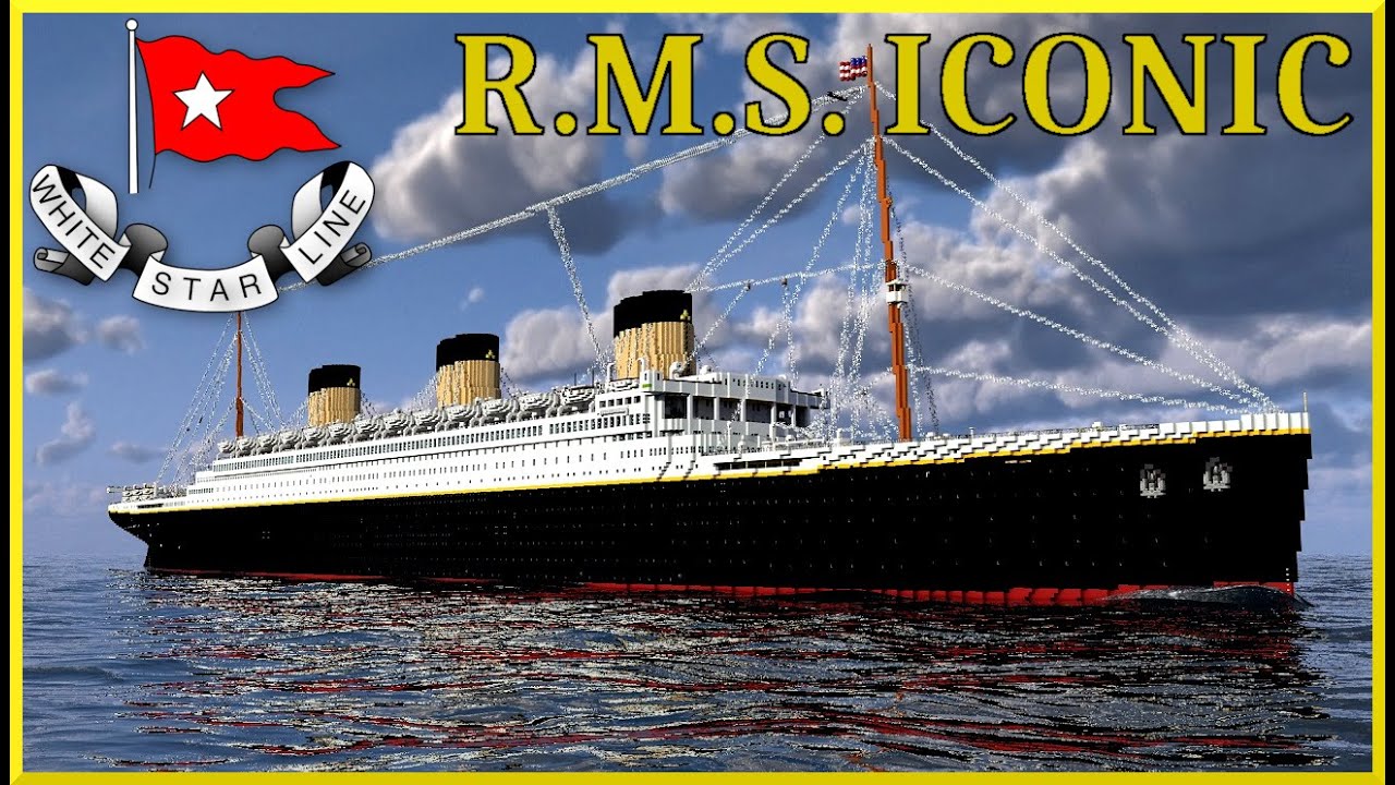 Minecraft R.M.S. Iconic (NEW-WHITE-STAR-LINE) - The New-White-Star-Normandie