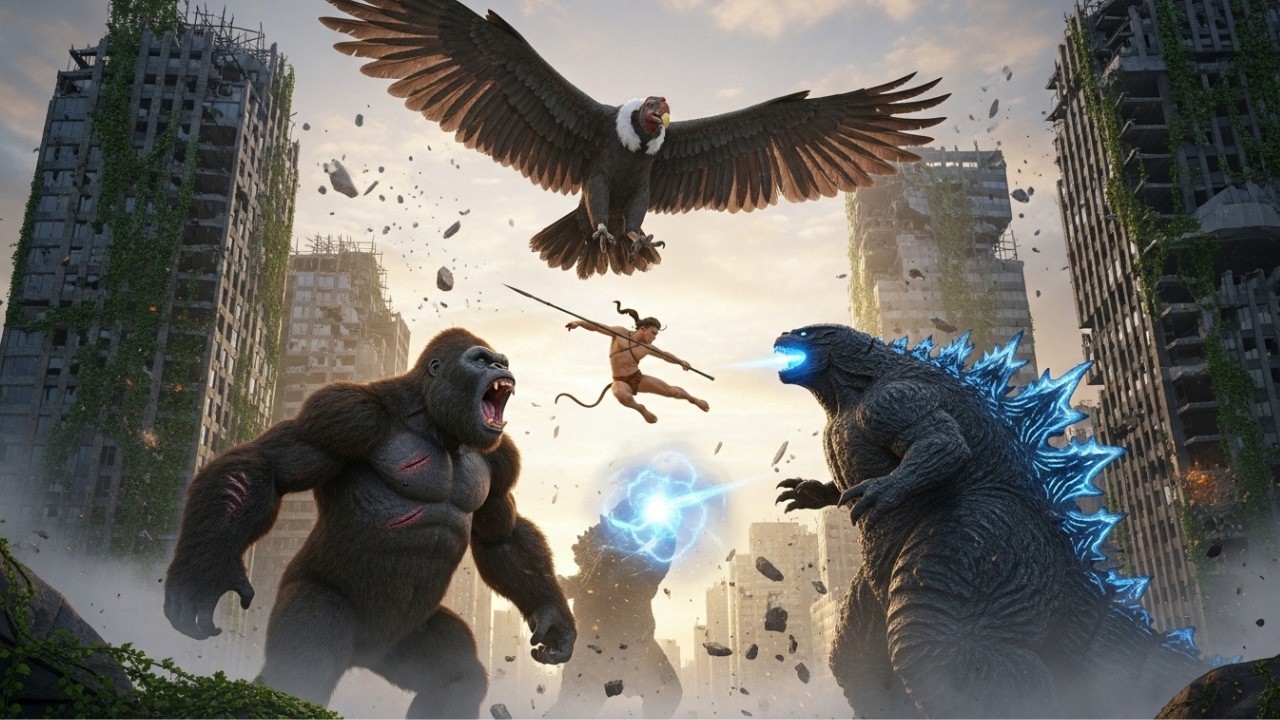 if kong and godzilla team up who could possibly stop them