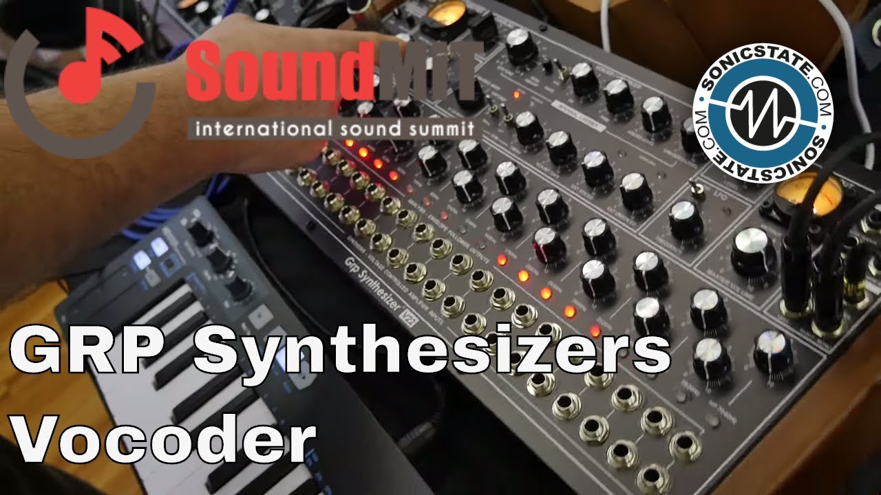SoundMit 2019: GRP Synthesizers  - All Analogue Vocoder