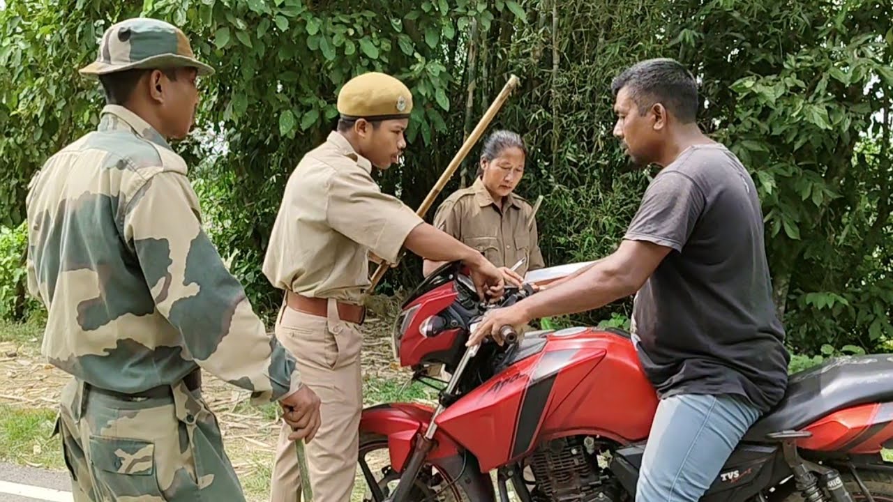 Police Checking // New Garo Comedy Film 
