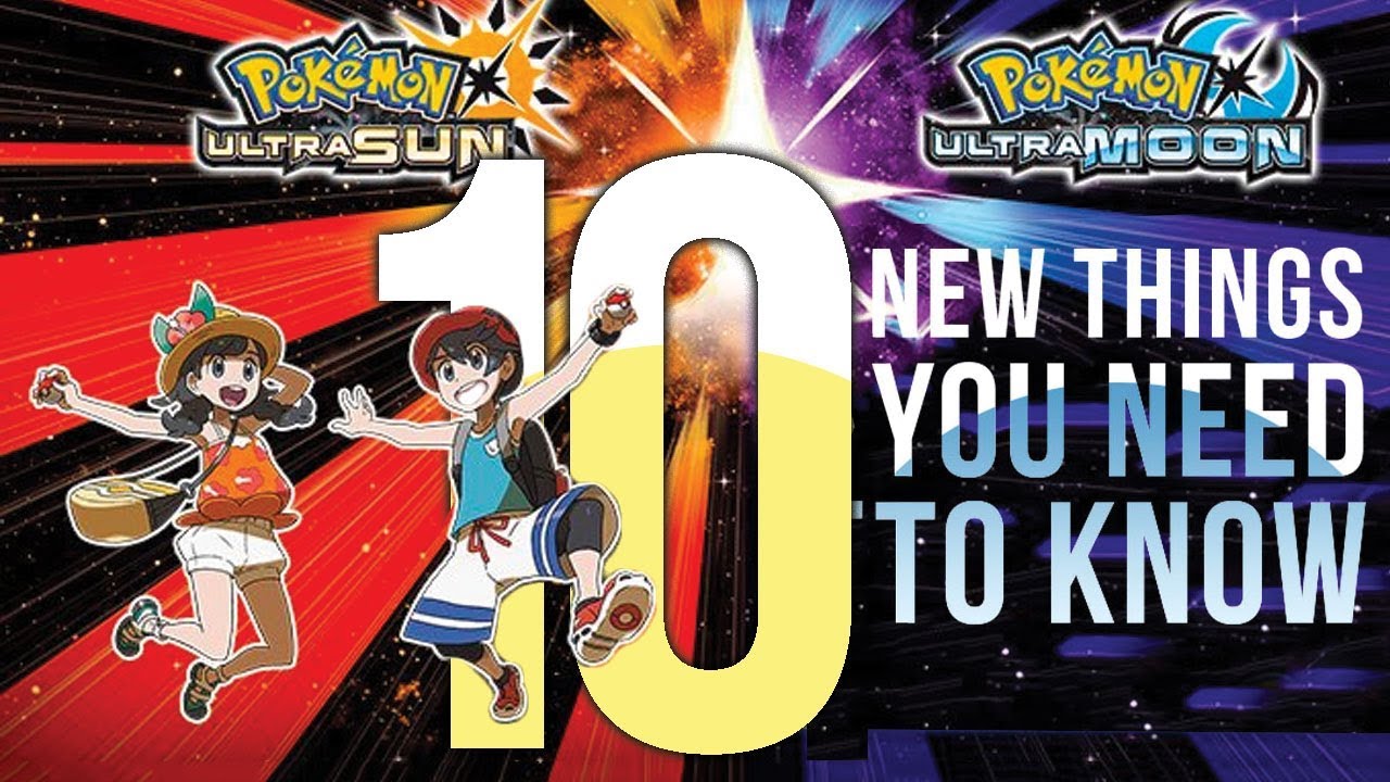 Pokemon Ultra Sun & Moon: 10 NEW Things You Need To Know