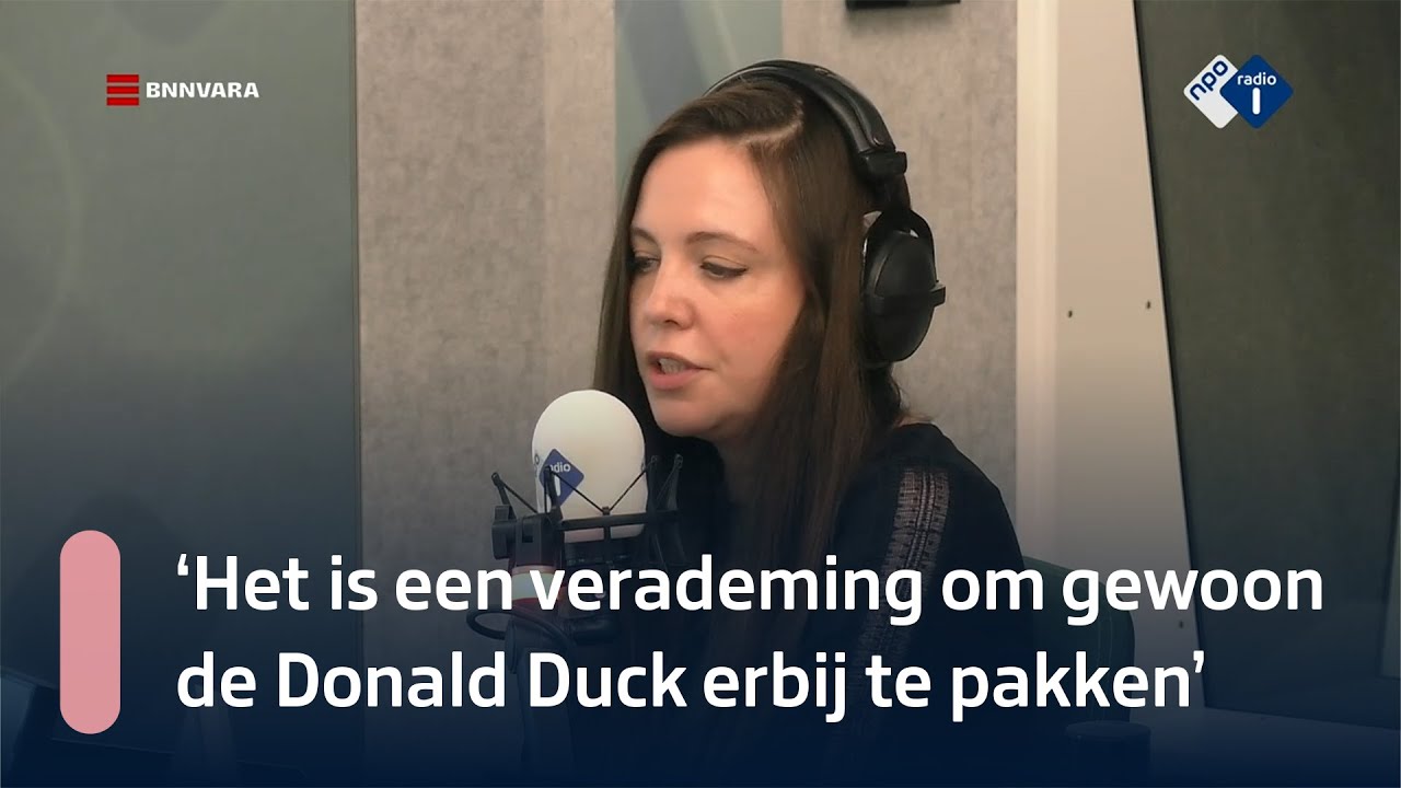 Ellen Deckwitz richt schijnwerpers op Donald Duck: 'Een verademing' | NPO Radio 1
