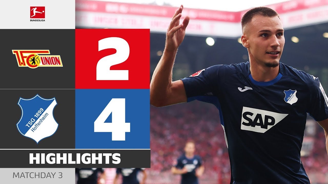 6 Goals, 2 Penalties And A Red Card! | UNION BERLIN - HOFFENHEIM | HL | MD 3 &ndash; Bundesliga 2025/26