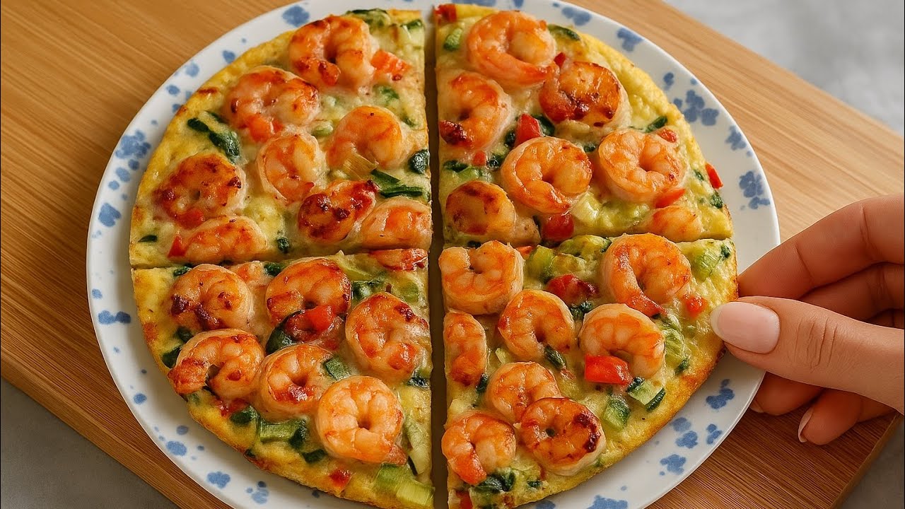 This High-Protein Shrimp Frittata Recipe Will Make Your Family BEG For More!