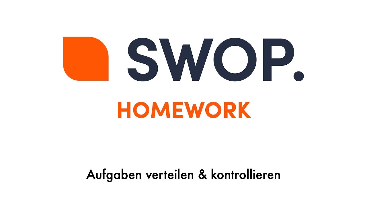 SWOP.homework - Aufgaben verteilen & kontrollieren