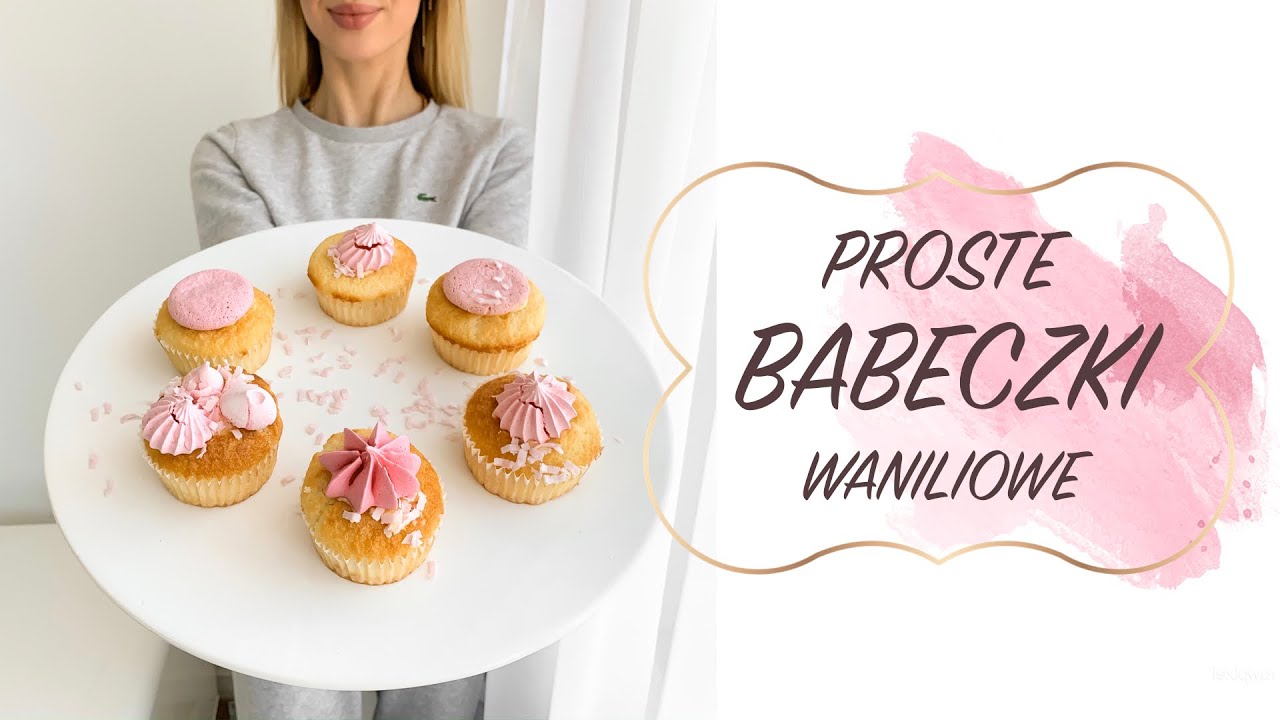 SZYBKIE BABECZKI WANILIOWE z budyniem i malinami // pieczemy z moją siostrą! // ladycolour vlog