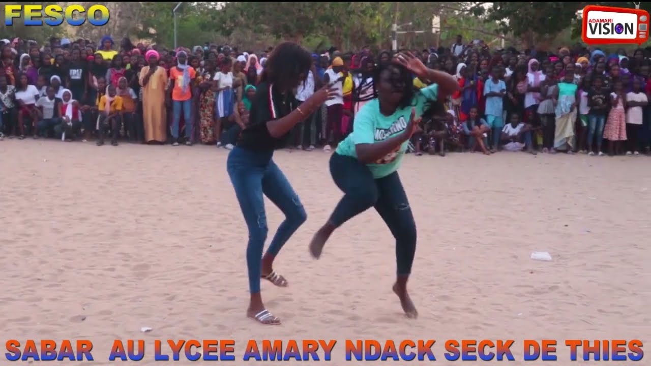 SABAR au lycée Amary  ndack seck de thies