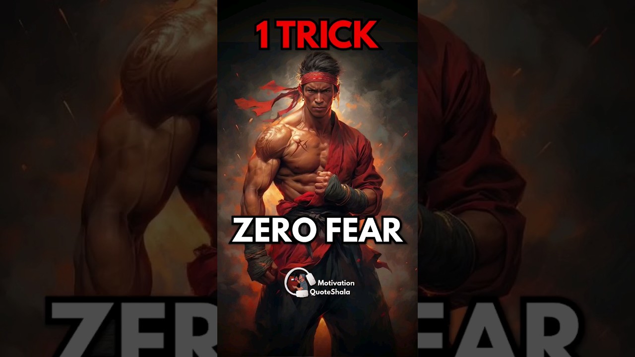 1 Trick to Overcome 100% Fear 🔥 Best Student Motivational Story #motivationalvideo