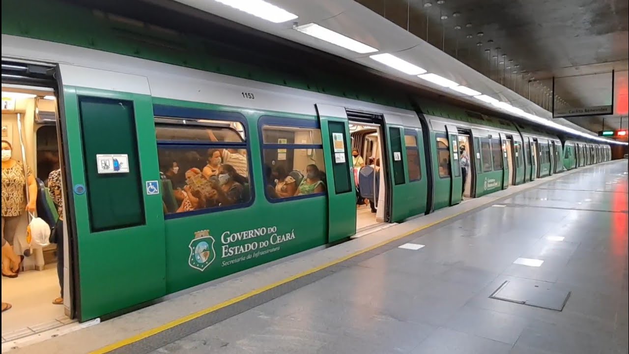 Estação José de Alencar Linha Sul  Metrô de Fortaleza