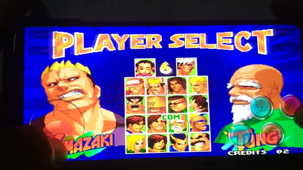 Real Bout Fatal Fury 2 The NewComers All Character Select  #fredfromphilippines 