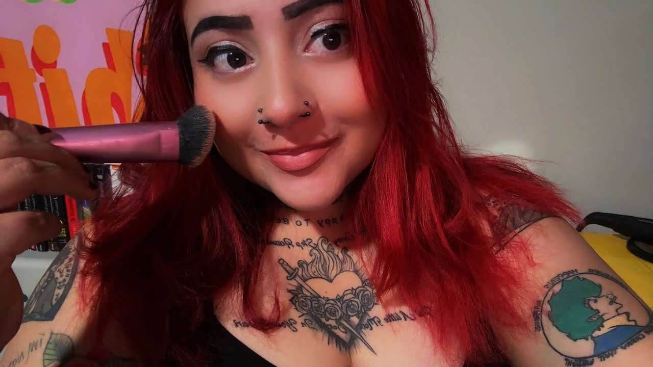 ASMR | Get Ready With Me | Gum Chewing
