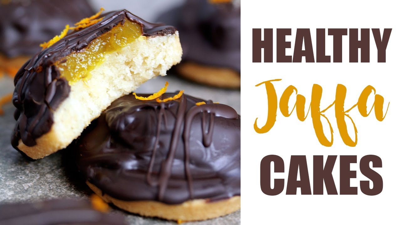 Healthy Vegan Gluten-free Jaffa Cakes