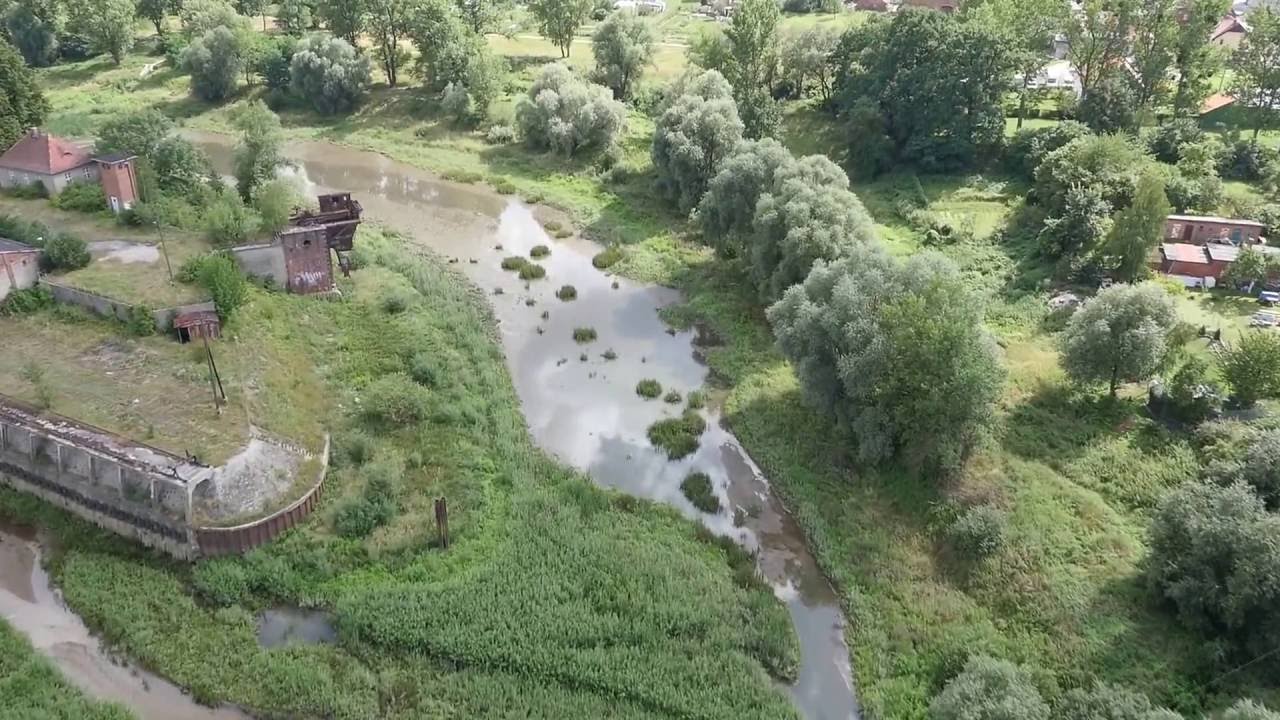 Kanał portowy Malczyce cz.1. Dron Dji S900 Gh4r