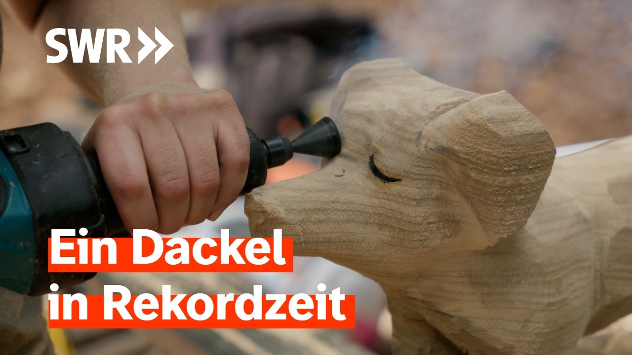 Sägespäne und Hundeliebe: 30 Minuten für den perfekten Dackel! | Motorsägen Masters