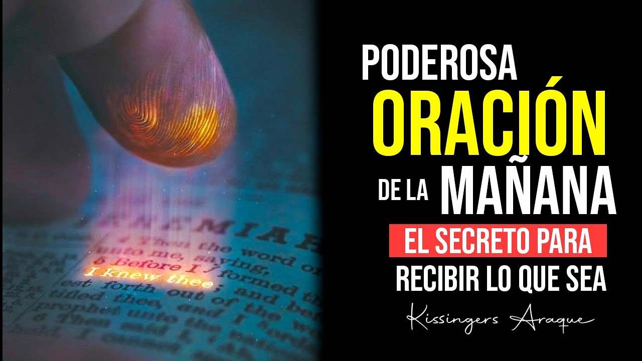 El secreto de la fe es la imaginación 🙌Oración de la mañana | Sábado 10 DE JUNIO | Kissingers Araque