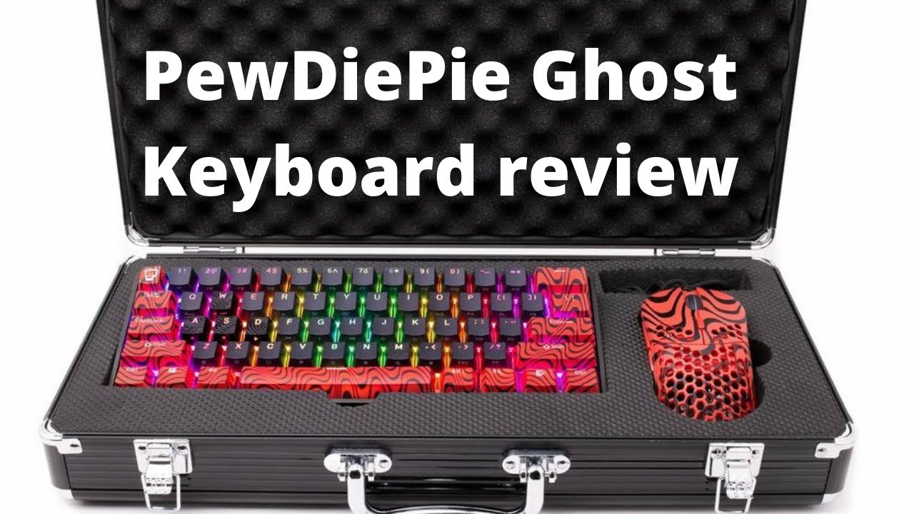 PewDiePie gaming mouse and keyboard quick review!