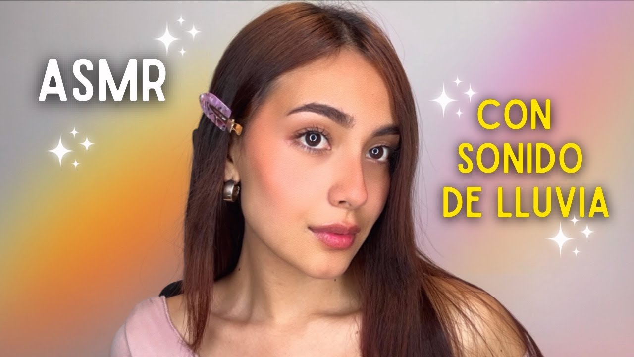 ✨ASMR✨*SKINCARE & Sonido De LLUVIA Juntos* 🌧️💕 Duerme En1Minuto😴💕