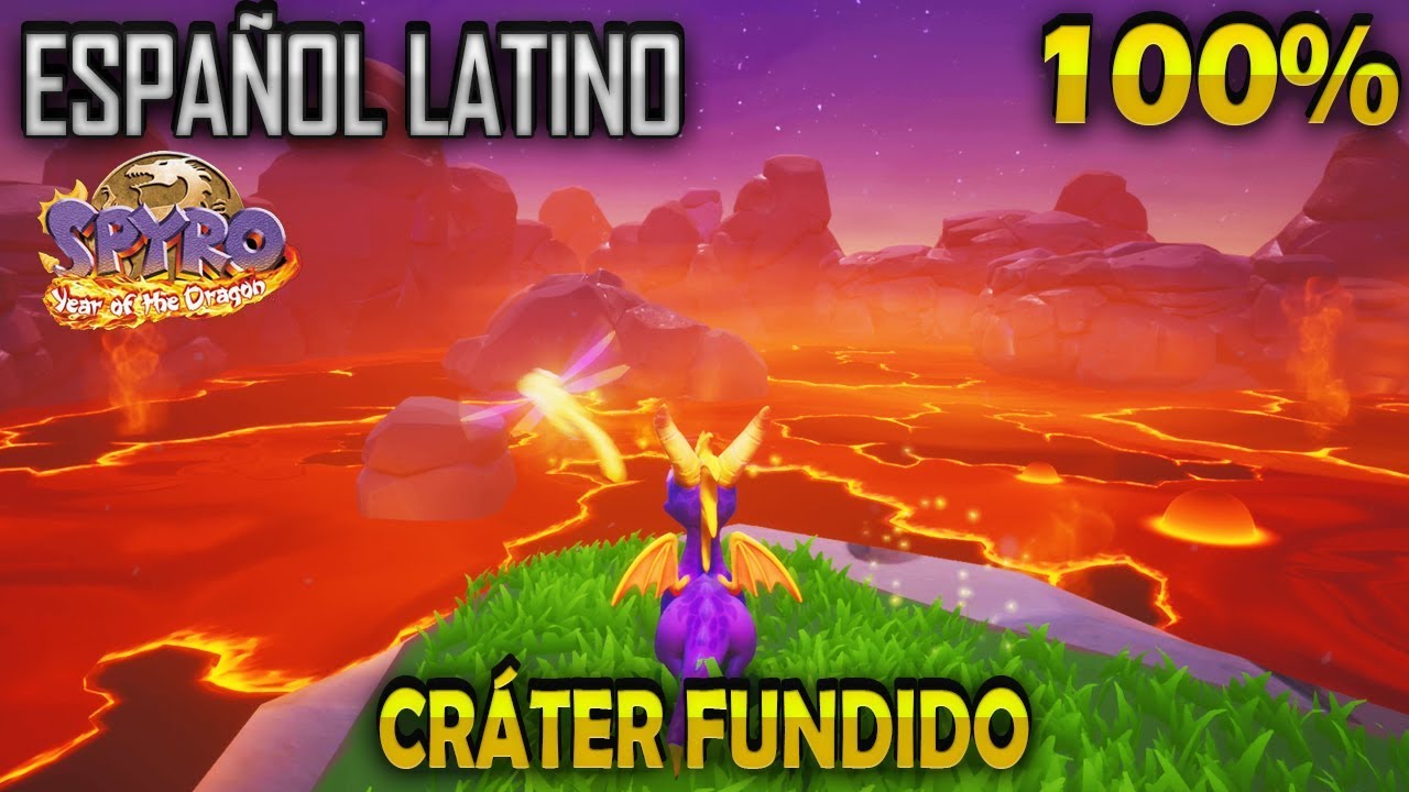 Spyro 3 Latino 100% | Cráter Fundido | Spyro Reignited Trilogy En Español Latino | STRADER GAMER