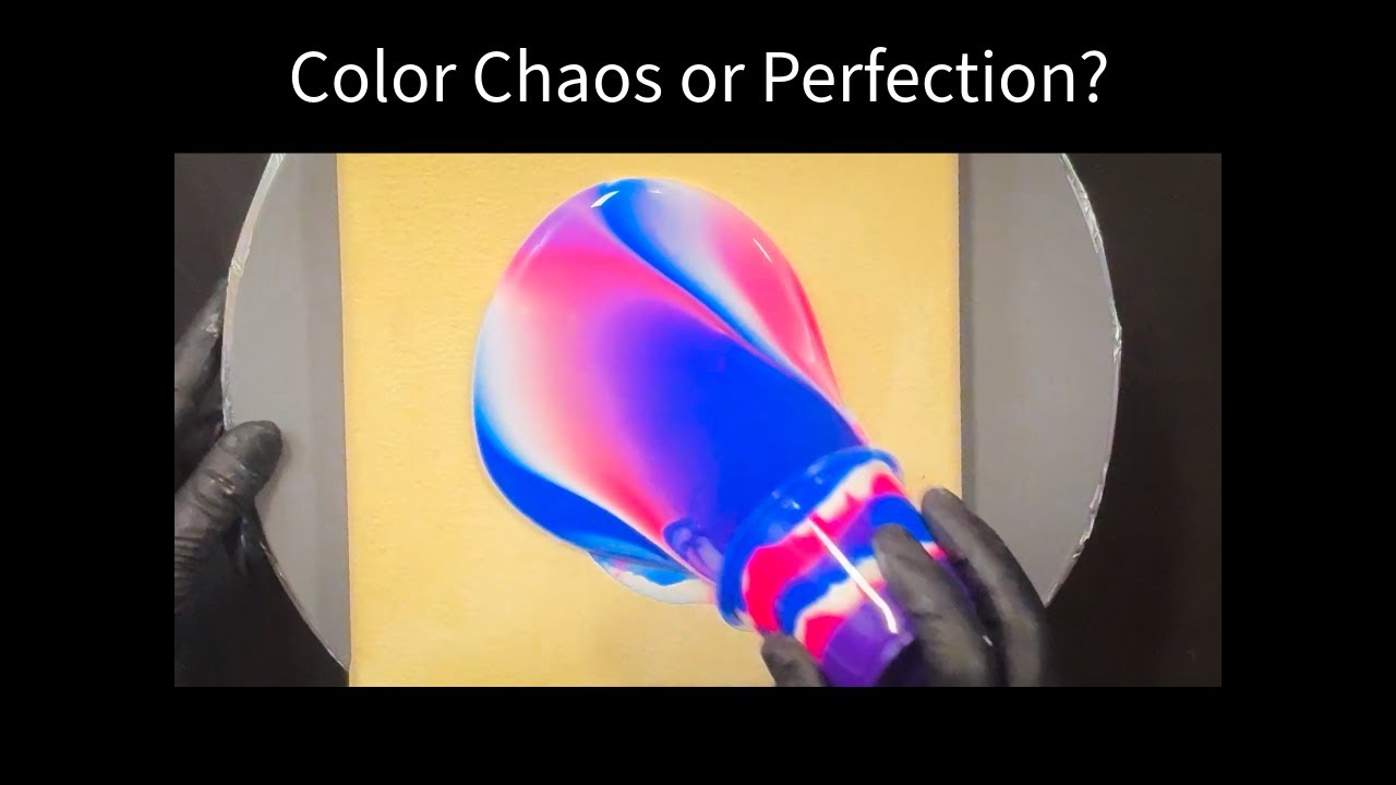 What’s Under the Cup | My Flip Cup Pour Painting Secrets | Fluid Art #acrylicpourpainting