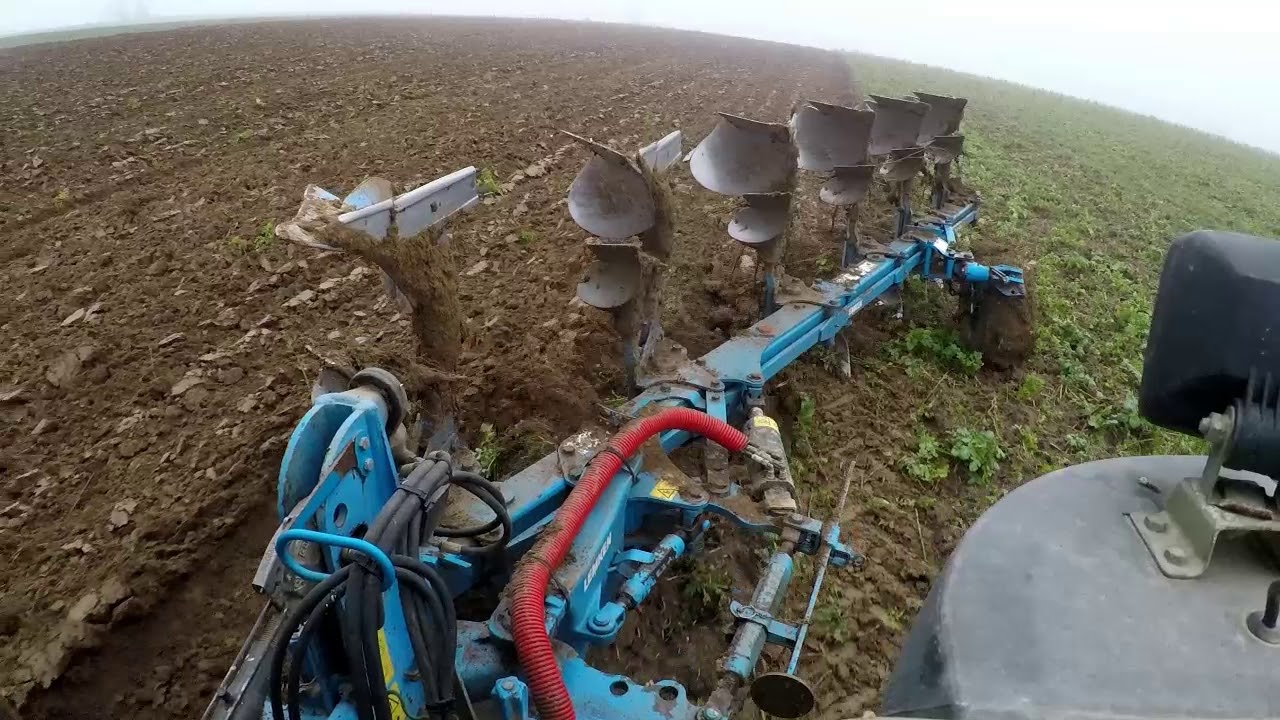 Labour d'hiver 2019 en plein dégele | Fendt | Lemken variopal 8 | gopro