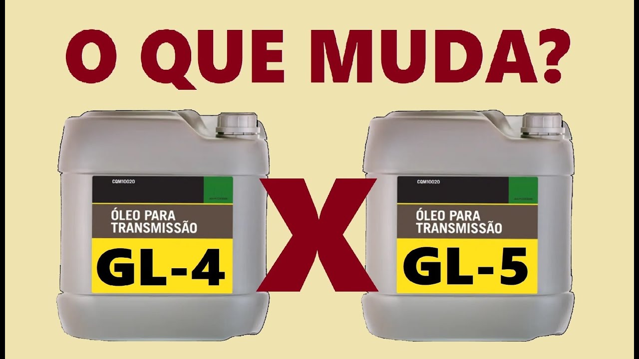 ÓLEO GL4 ou GL5, você sabe a DIFERENÇA?