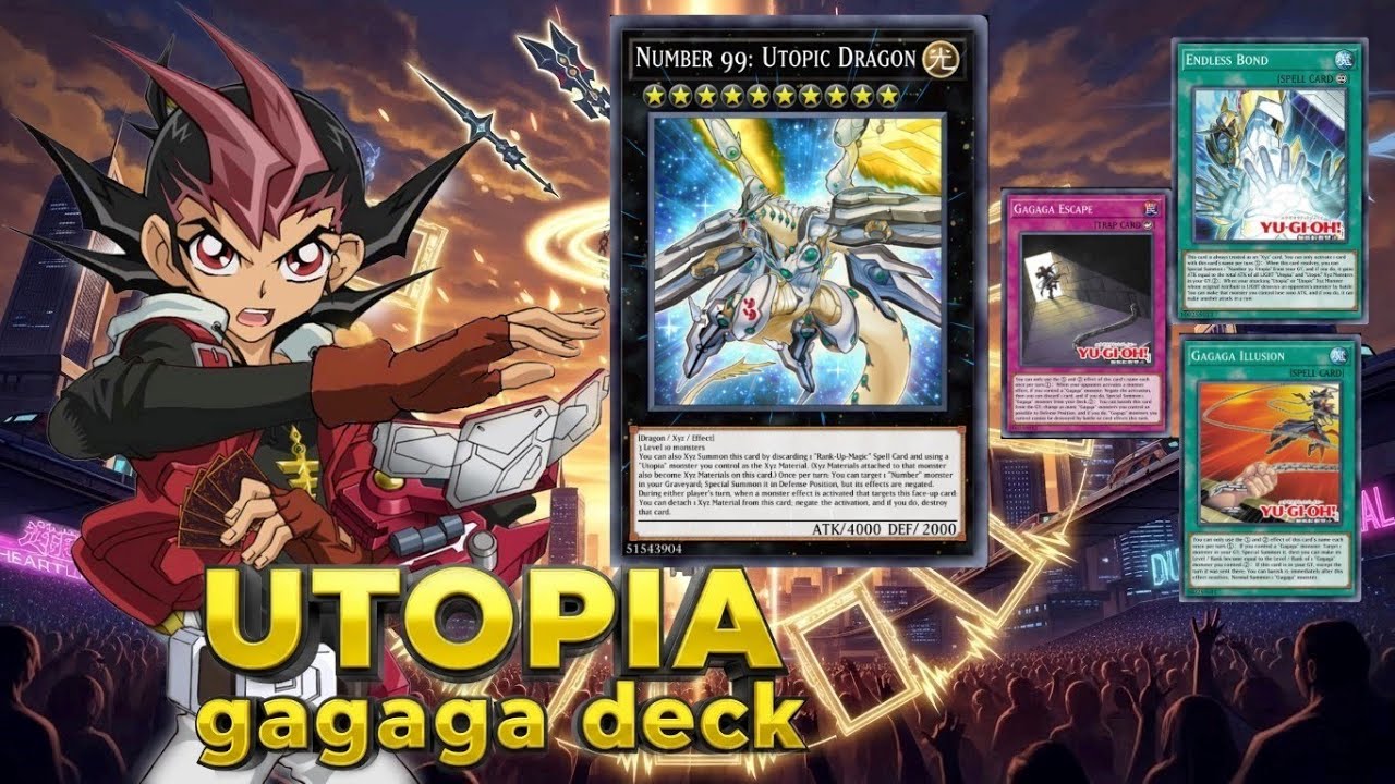 Utopia Deck , all Gagaga,Premium Pack 2026 Zexal Manga Cards #MasterDuel