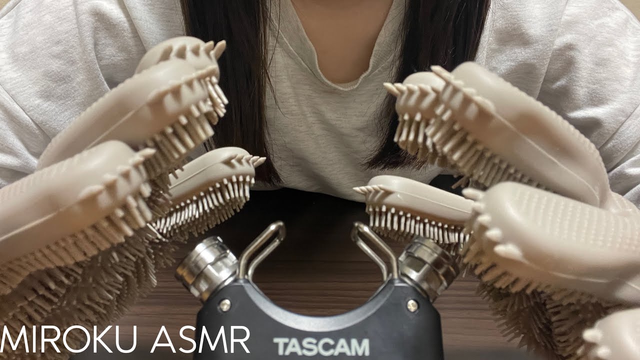 ASMR [dr40] シリコン手袋でゾワゾワする音