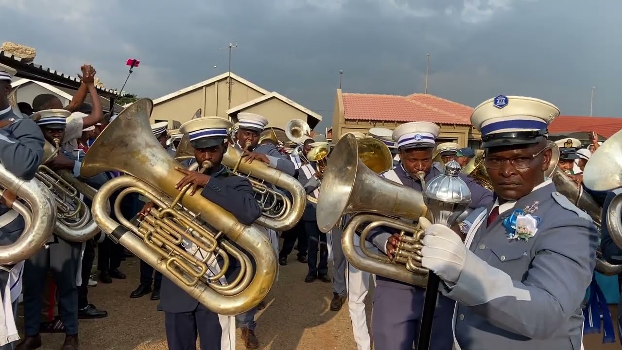 AIE brass band “Silver force” tribute to Phehello and Lesego 25 January 2026