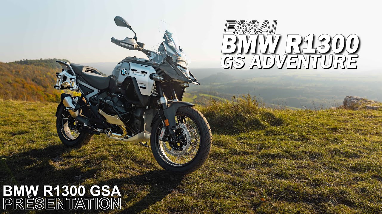 L'aventure à tout prix ! Essai BMW R1300 GS ADVENTURE 🌿