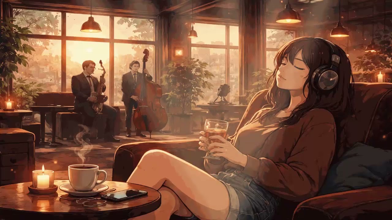 ☕ Cozy Coffeehouse Jazz 1 Hour of Calm Instrumental Relaxation