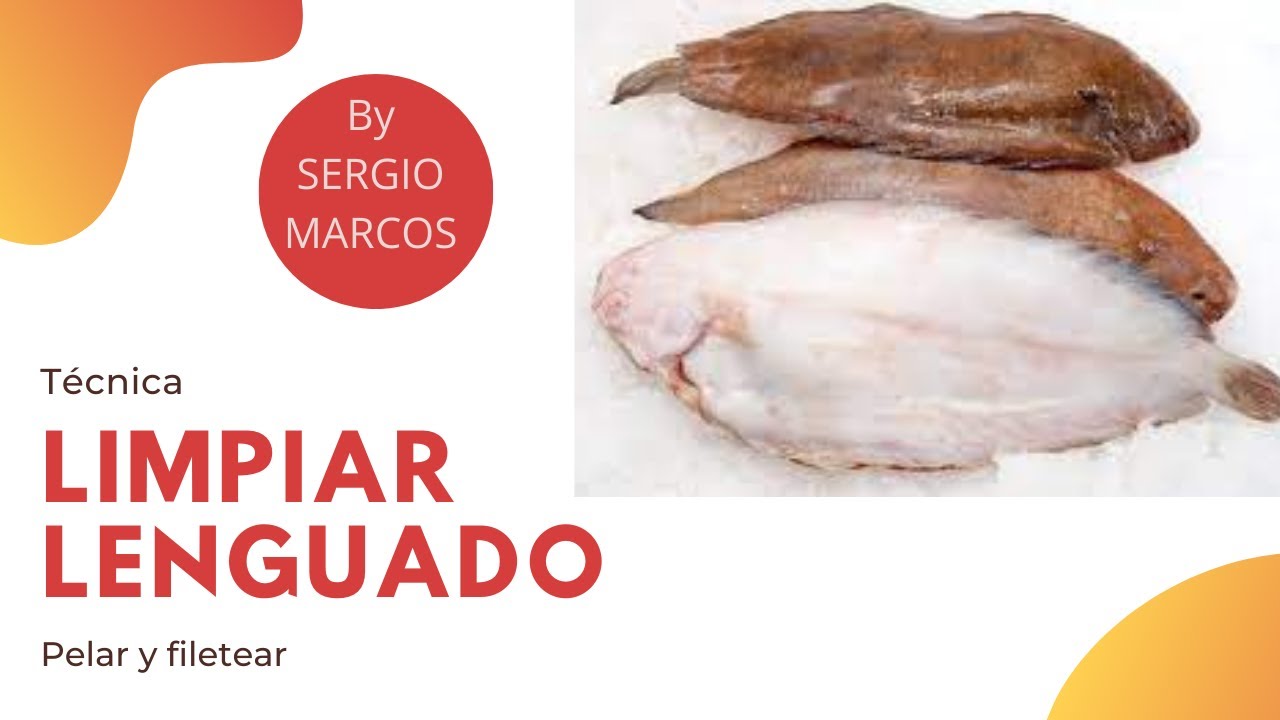 Limpiar y filetear lenguado (pescados planos). Varias técnicas **LECCIÓN 11** Curso cocina