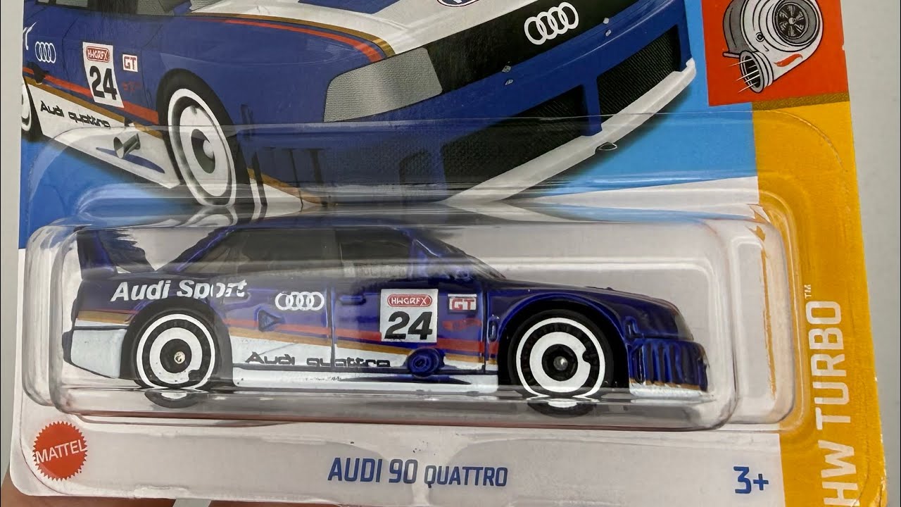 HOT WHEELS AUDI 90 QUATTRO 4/5 HW TURBO VON 2024 