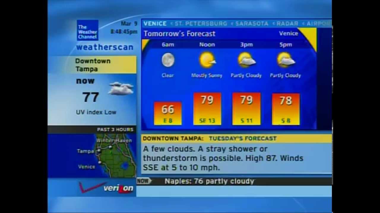 Weatherscan - March 9th, 2015