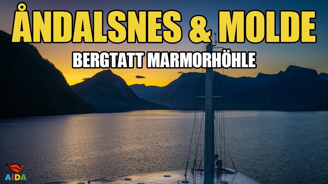AIDAperla in Åndalsnes & Molde – Magische Momente in der Marmorhöhle