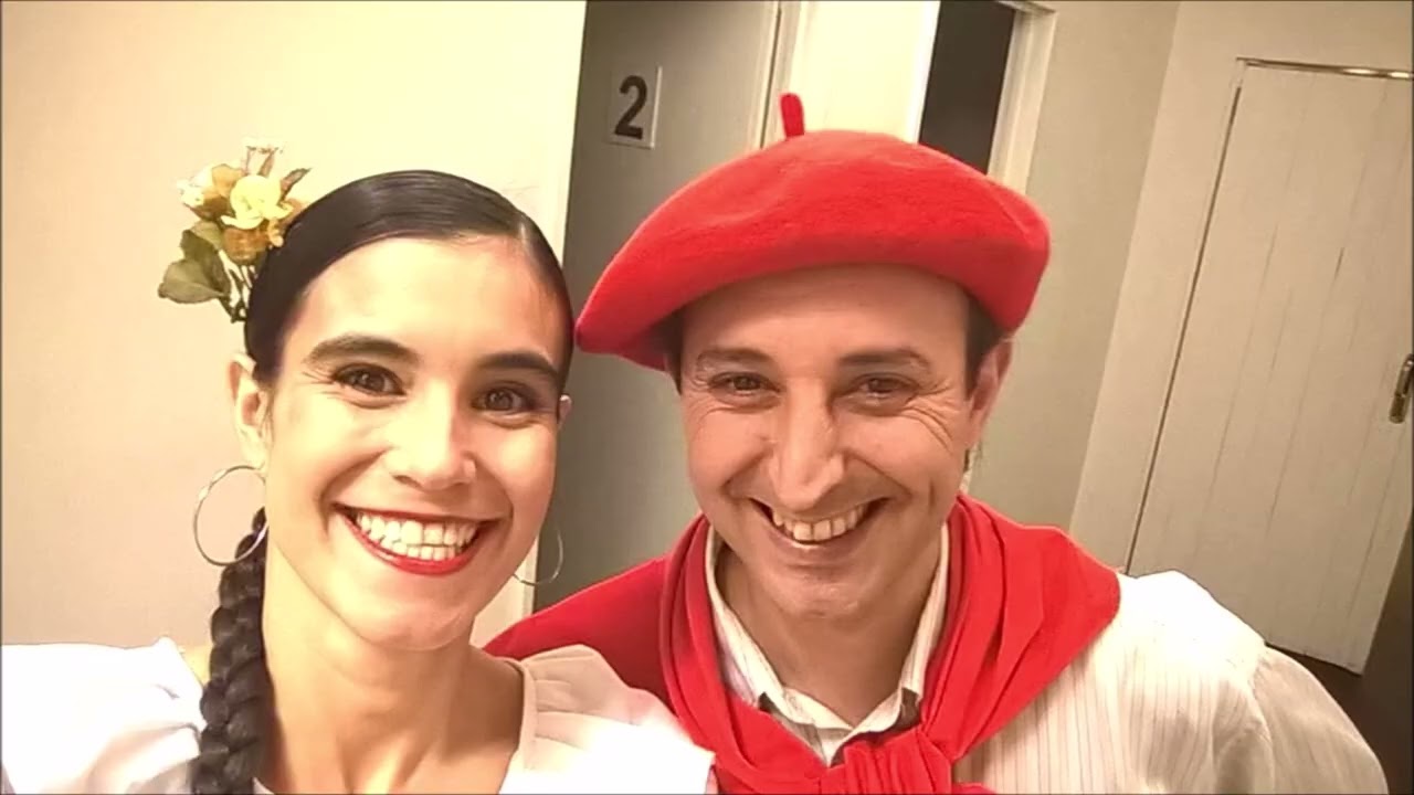 Bailando por los caminos... 2017/2016/2015/2014 Adriana Abrigo y Mario López Bondaz, Entre Ríos