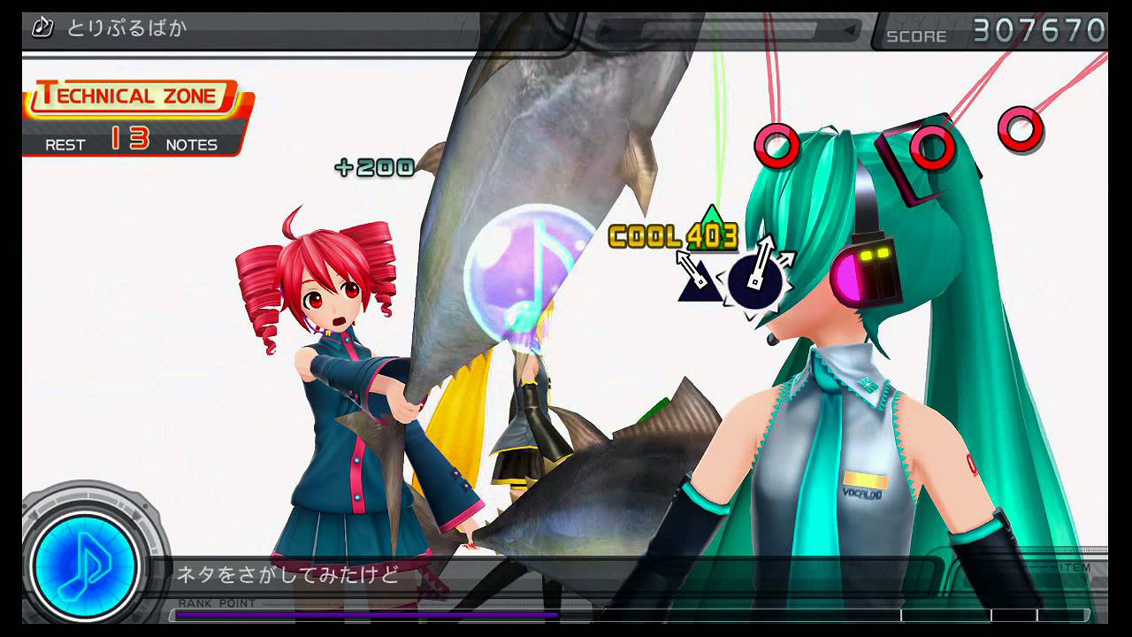 PS3 Project DIVA F - 驫麤～とりぷるばか～ EDIT