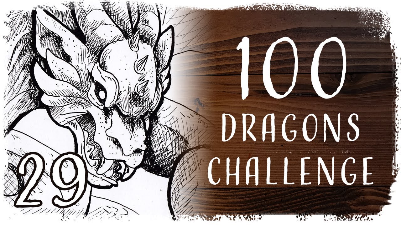 100 Dragons Challenge - 29 | Gargoyle Dragon