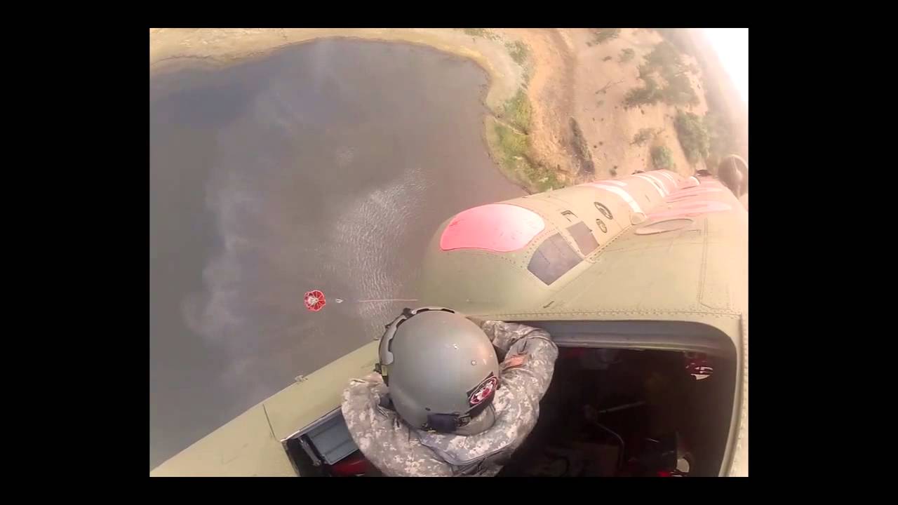 California National Guard helps battle wildfires