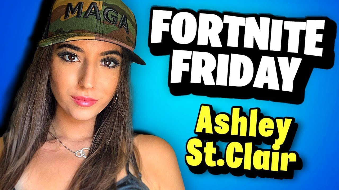 🔴 Fortnite Friday w/ Ashley St. Clair (Elon Musk's Baby Momma)