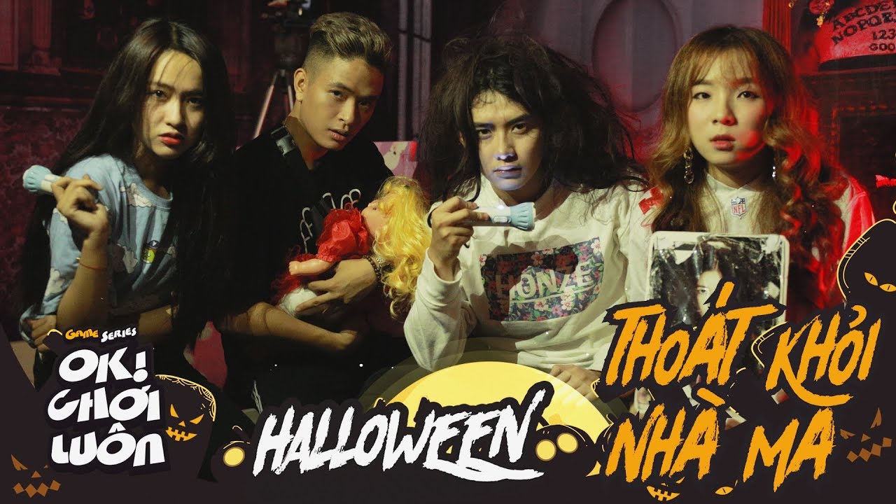 LA LA SCHOOL | HALLOWEEN-THỬ THÁCH THOÁT KHỎI NHÀ MA TẠI LOST ESCAPE ROOM |GAME SERIES-OK CHƠI LUÔN!