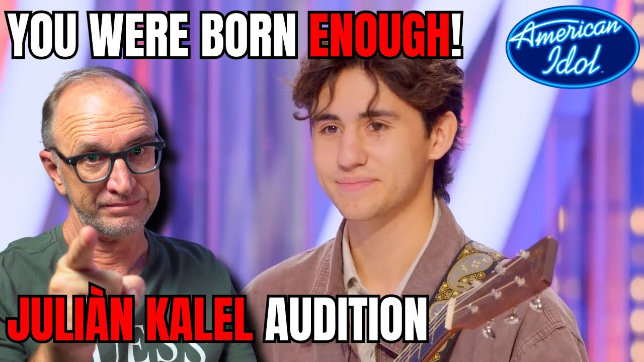 Vocal Coach Reacts: JULIÀN KELEL's powerful original about mental health battles - Idol Audition!