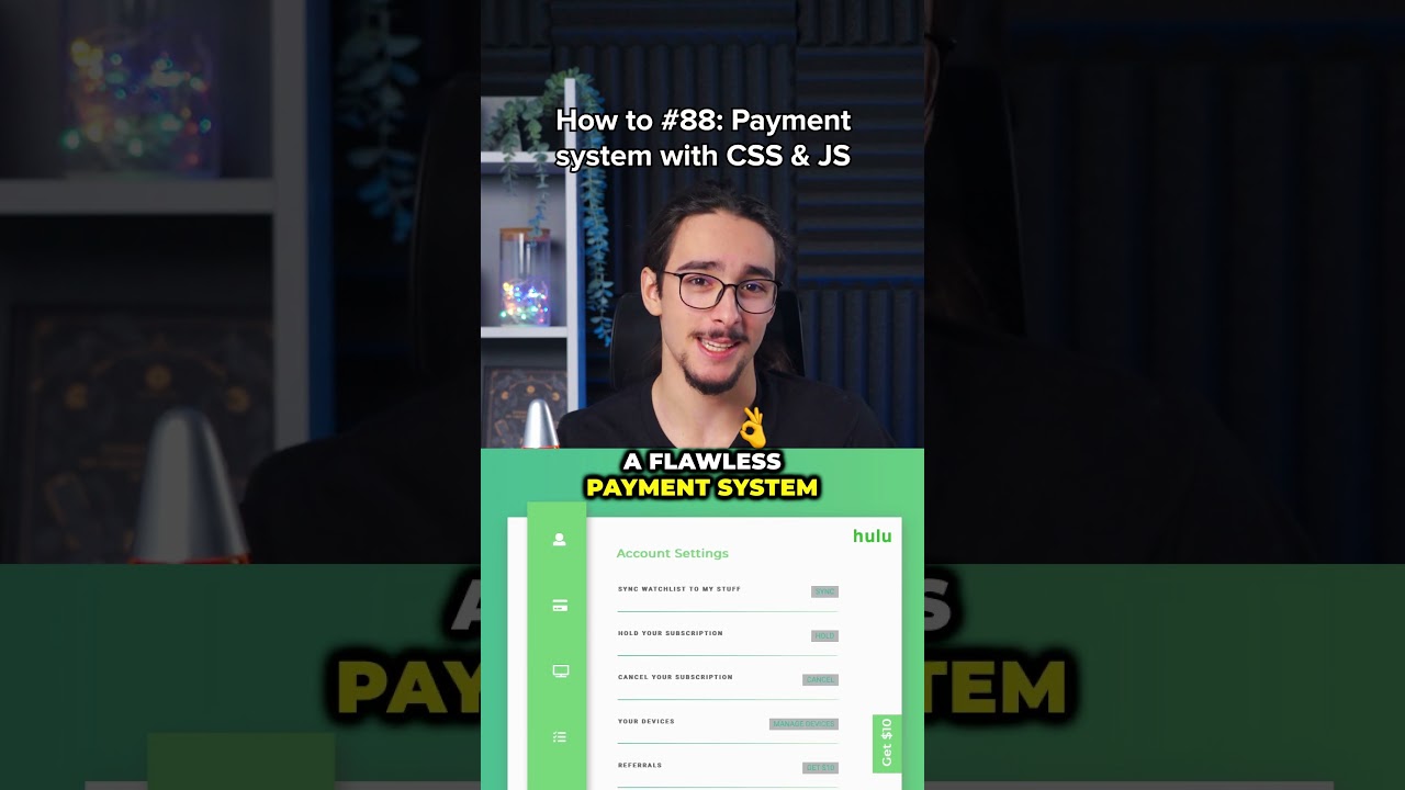 👨&zwj;💻 How to create a Payment System - Coding Tutorial