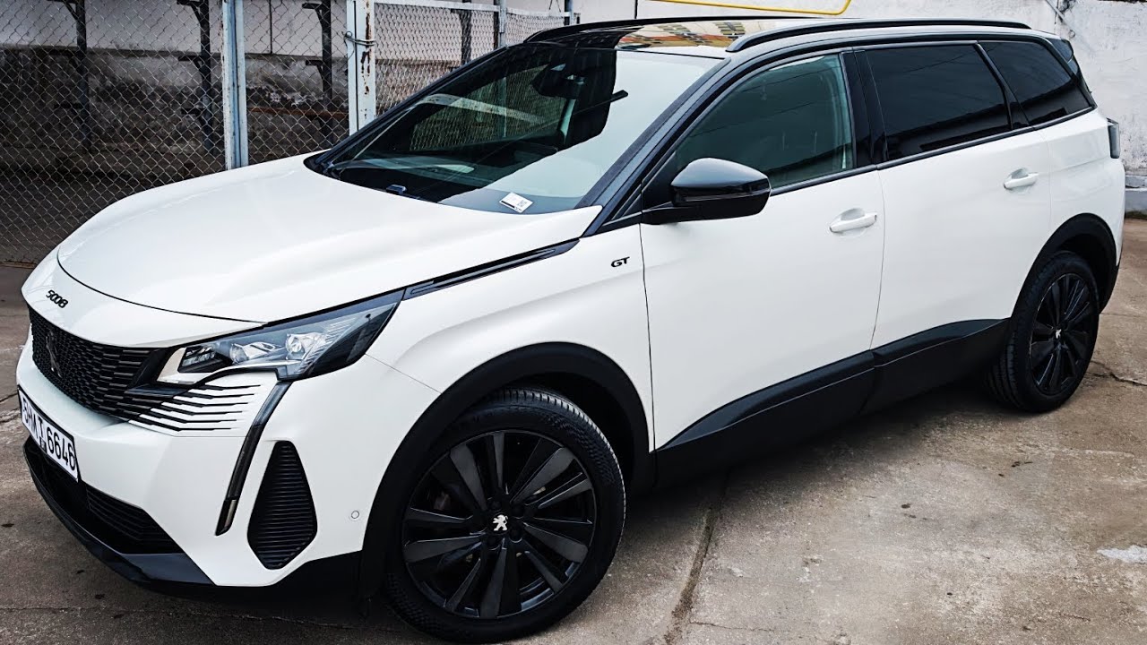 Подбор под ключ из Европы !!! Peugeot 5008 GT, Black Edition , Белый перламутр с Чёрной крышой !!!