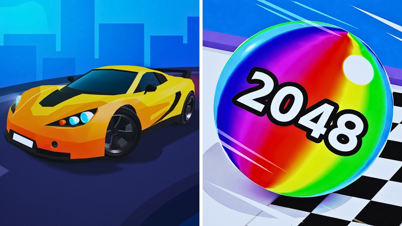 Ball Run 2048 VS Race Master 3D | Walkthrough Max Gameplay | Android & iOS(New Update 2026)