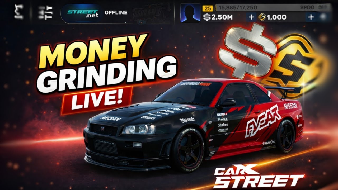 CARX STREET LIVE | Night Stream !!