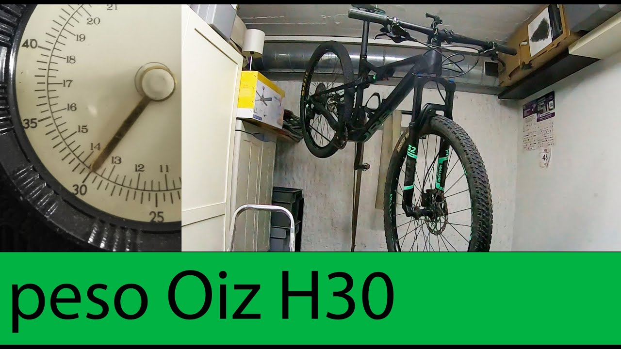 Limpieza y peso Orbea Oiz H30 talla M