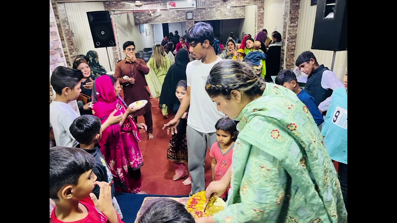 My Pakistan CLM Church of Christian Town, Faisalabad celebrating me and my daughter Birthday 🎂🎊✝️🇵🇰