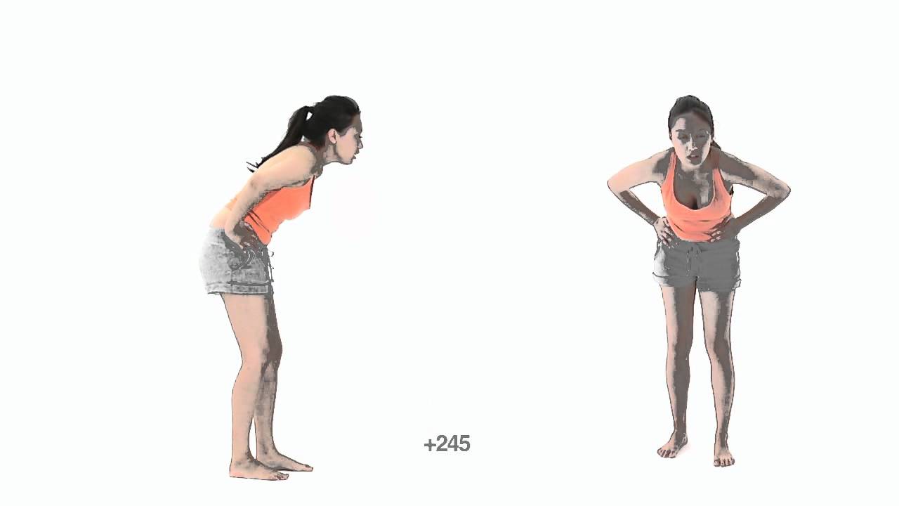 Walk Exhausted: Young Adult Female: Realtime - Animation Reference Body Mechanics